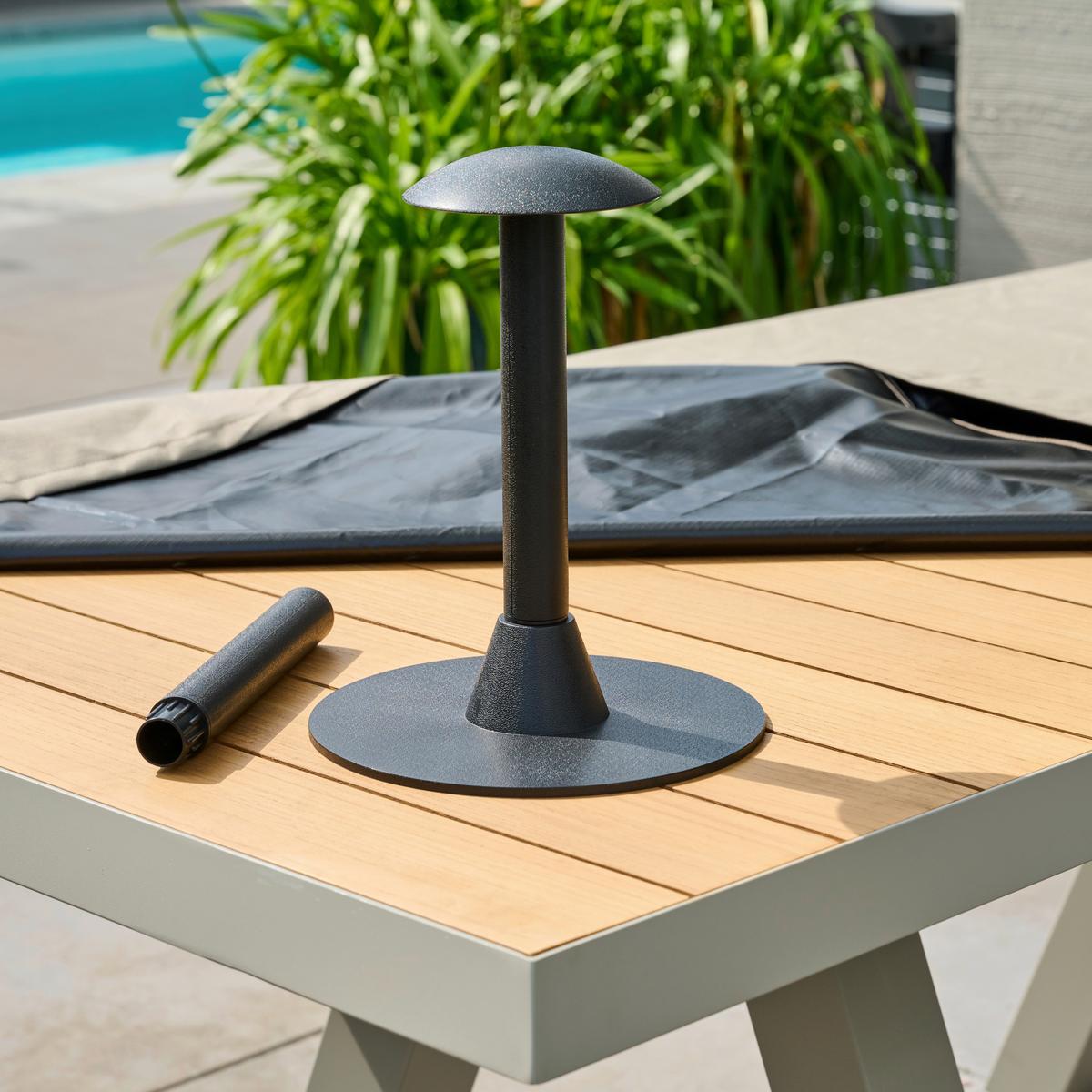 SCHUTZHÜLLE PLUS SCHUTZHÜLLE ABST. - Anthrazit, MODERN, Kunststoff (20/50/12cm) - Siena Garden