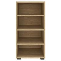 Regal Unit-Elements Maxi - boje hrasta/crna, Moderno, drvni materijal (45,6/89,6/40cm) - Based