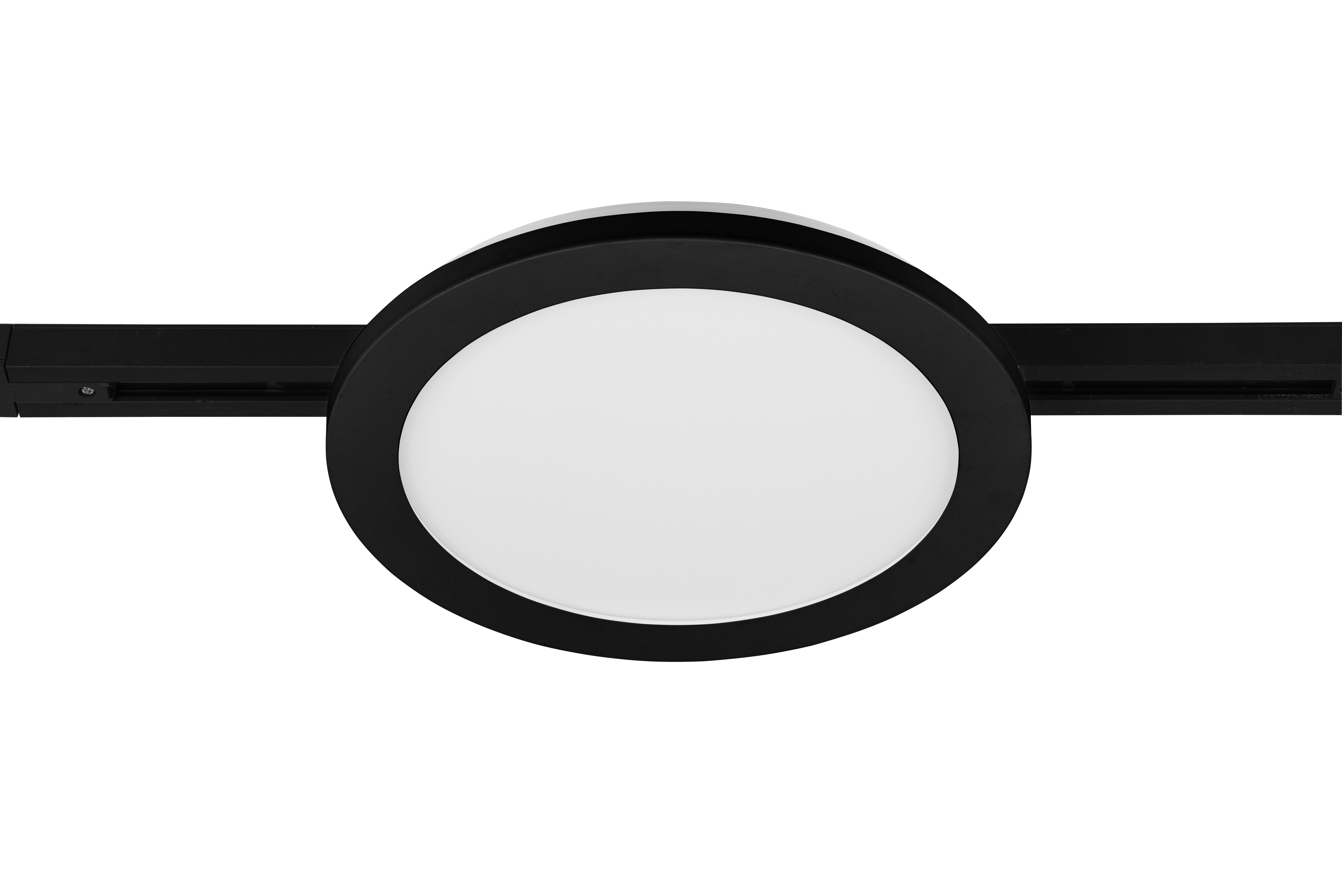 Deckenleuchte Duoline DL Camillus max. 13 Watt - Schwarz, Basics, Kunststoff (26,0/2,7cm) - Trio Leuchten