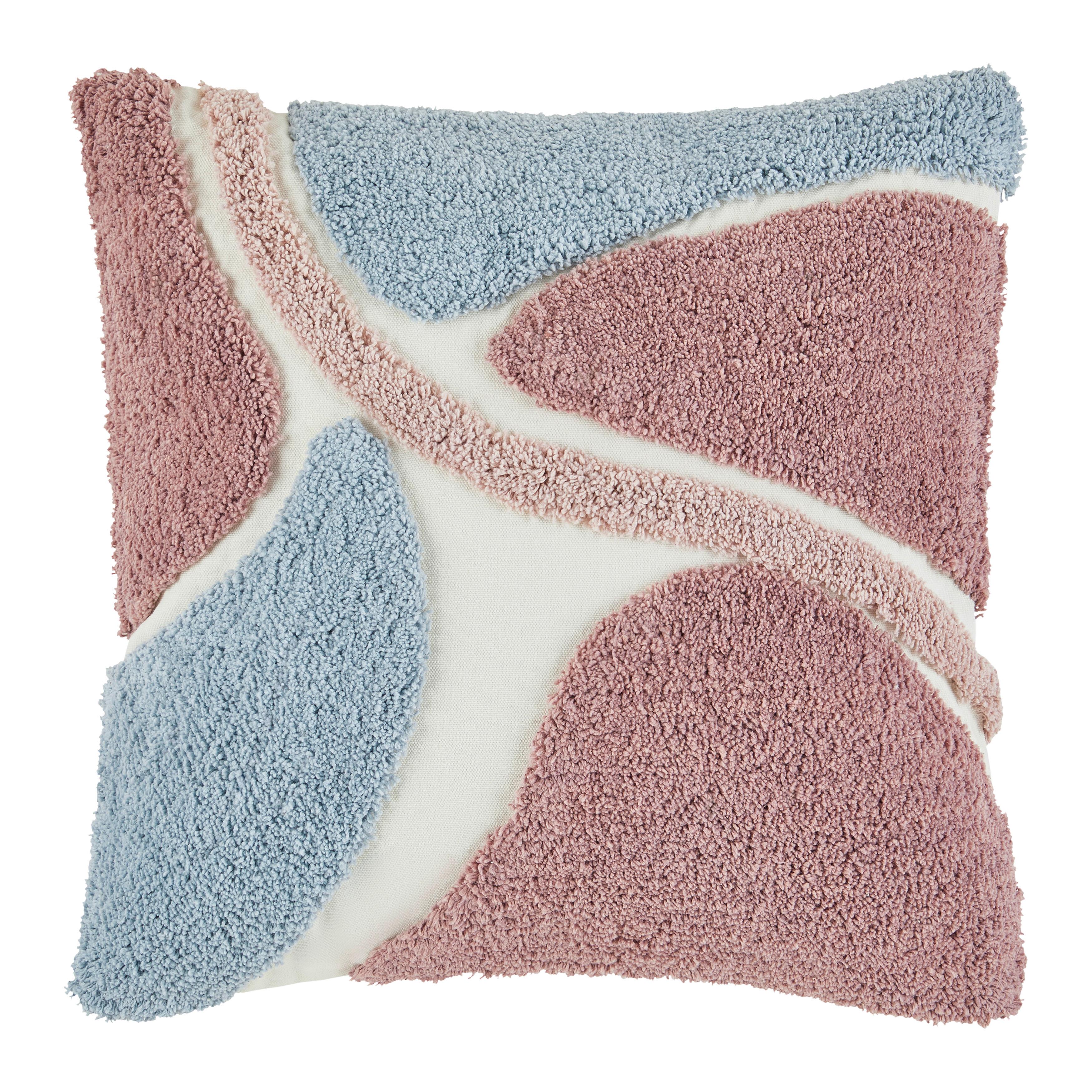 Díszpárnahuzat Promo Design 40/40 - kék/mauve, Modern, textil (40/40cm) - Mömax