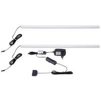 Led-es Alumínium Csík Led Alu Csík - antracit, Modern, műanyag/fém (45/1,5/2cm)