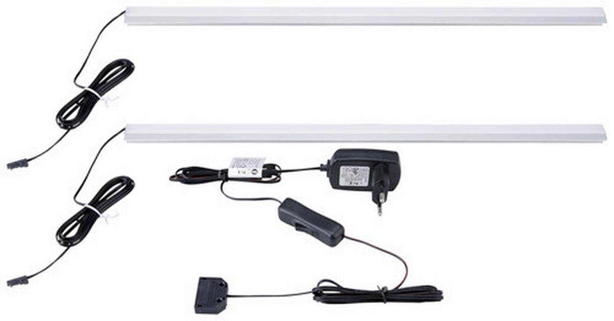 Led-es Alumínium Csík Led Alu Csík - antracit, Modern, műanyag/fém (45/1,5/2cm)