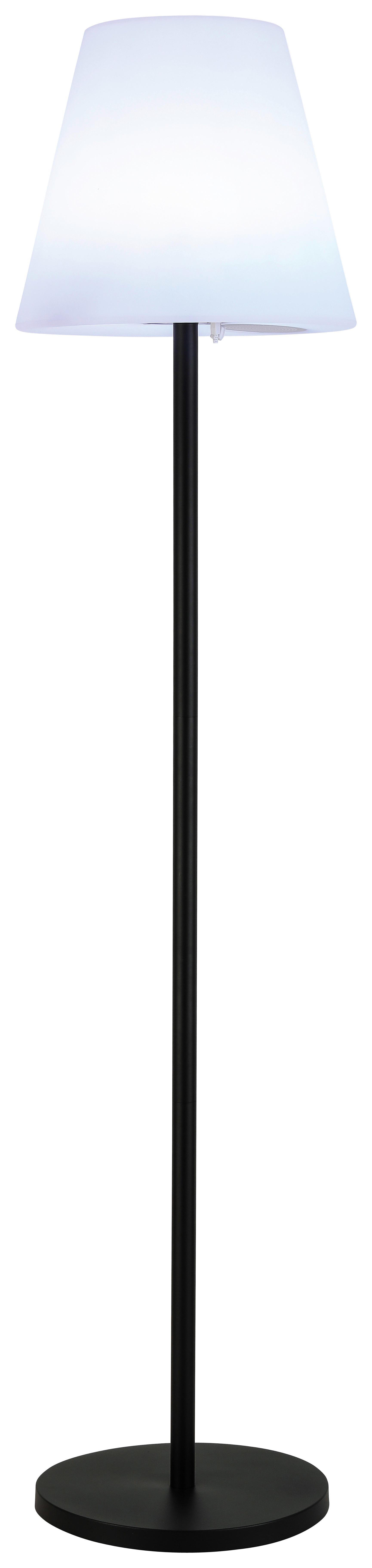 Solarleuchte Laureen in Weiss max. 2,16 Watt - Weiss, Modern, Kunststoff (34/150cm) - Premium Living