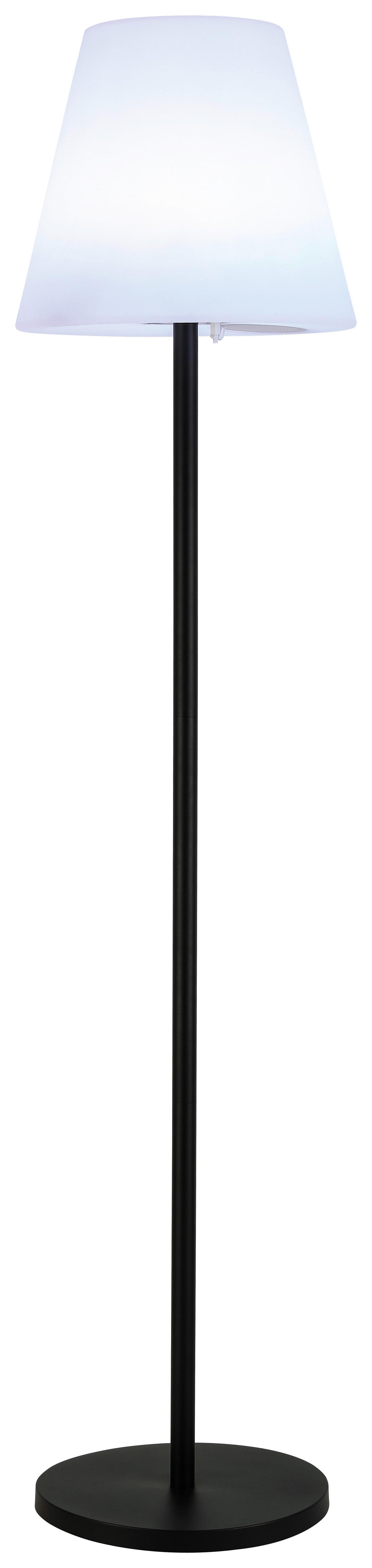 Solarleuchte Laureen in Weiss max. 2,16 Watt - Weiss, Modern, Kunststoff (34/150cm) - Premium Living