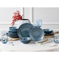 Jedilni Servis Reactive Nostalgic Blau, 12-Delni - modra, keramika - Creatable