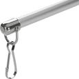 Schleuderstab Grip Silber aus Aluminium - Silberfarben, Metall (100cm) - Mömax modern living Schleuderstab Grip Silber aus Aluminium - Silberfarben, Metall (100cm) - Mömax modern living