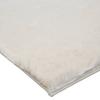 VÄVD MATTA FUZZY 1 - cremefärgad, Modern, textil (80/150cm) - Mömax