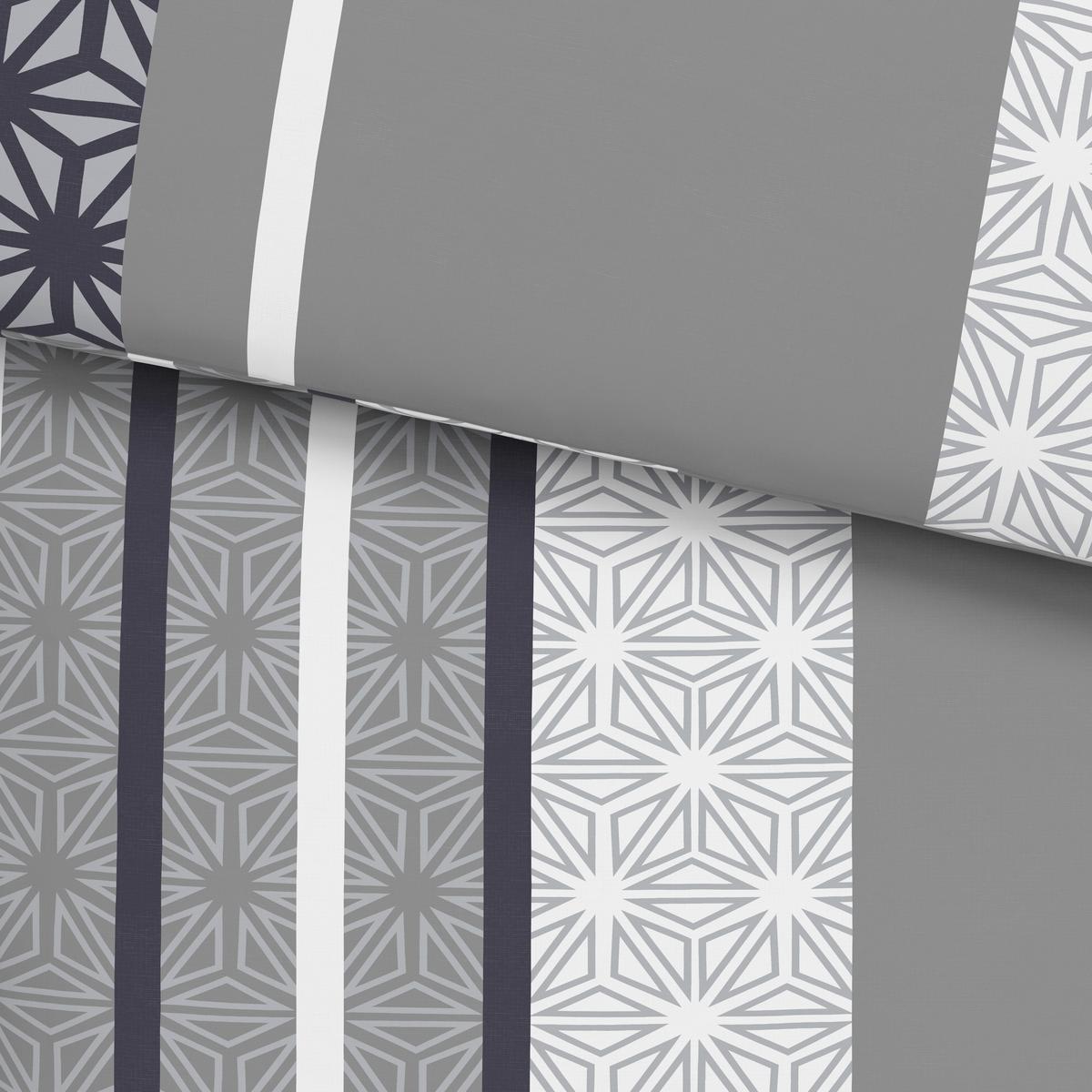 BETTWÄSCHESET SARA - Grau, Textil (160/210cm) - Modern Living