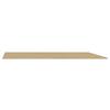 TOPPSKIVA UNIT-ELEMENTS -BASED- - ekfärgad, Modern, trämaterial (137/42/1,6cm) - Based