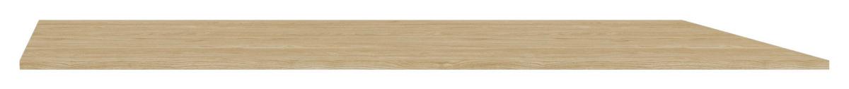 Oberplatte Unit in Eichefarben - Eichefarben, MODERN, Holzwerkstoff (137/42/1,6cm) - Based
