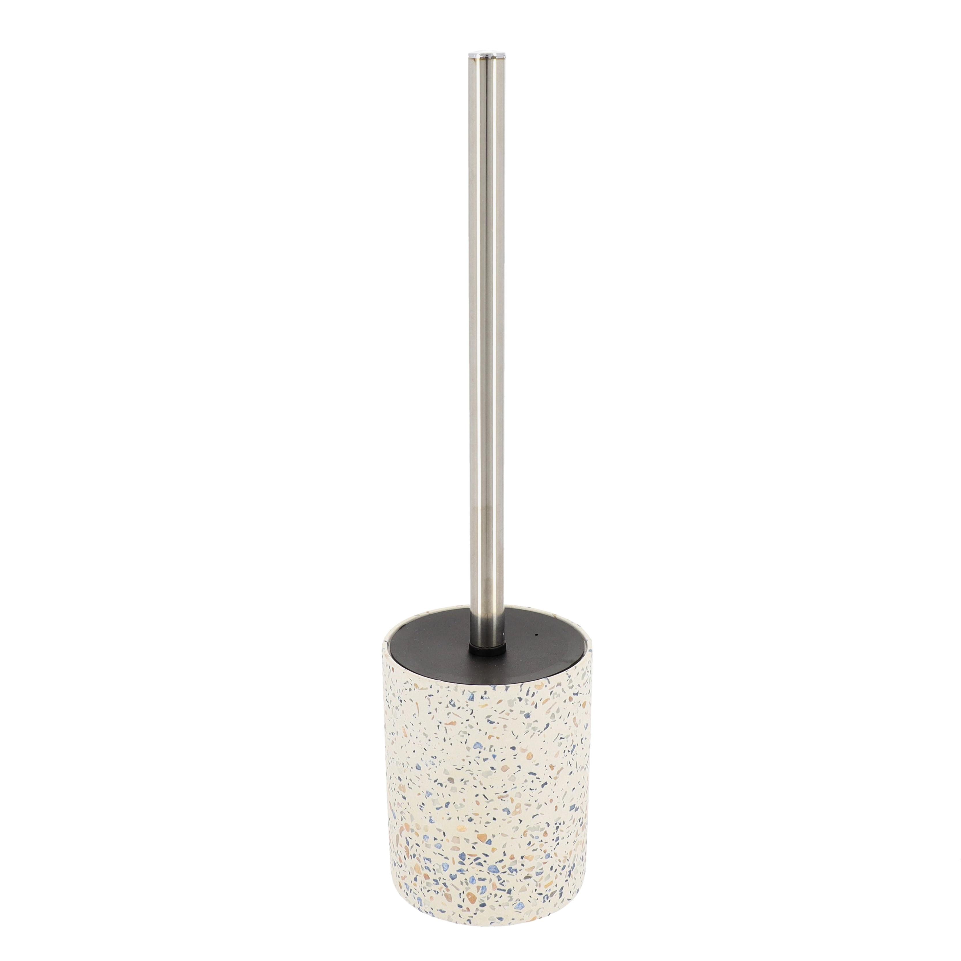 Perie pentru toaletă Terrazzo - Basics (9,5/9,5/36,5cm)