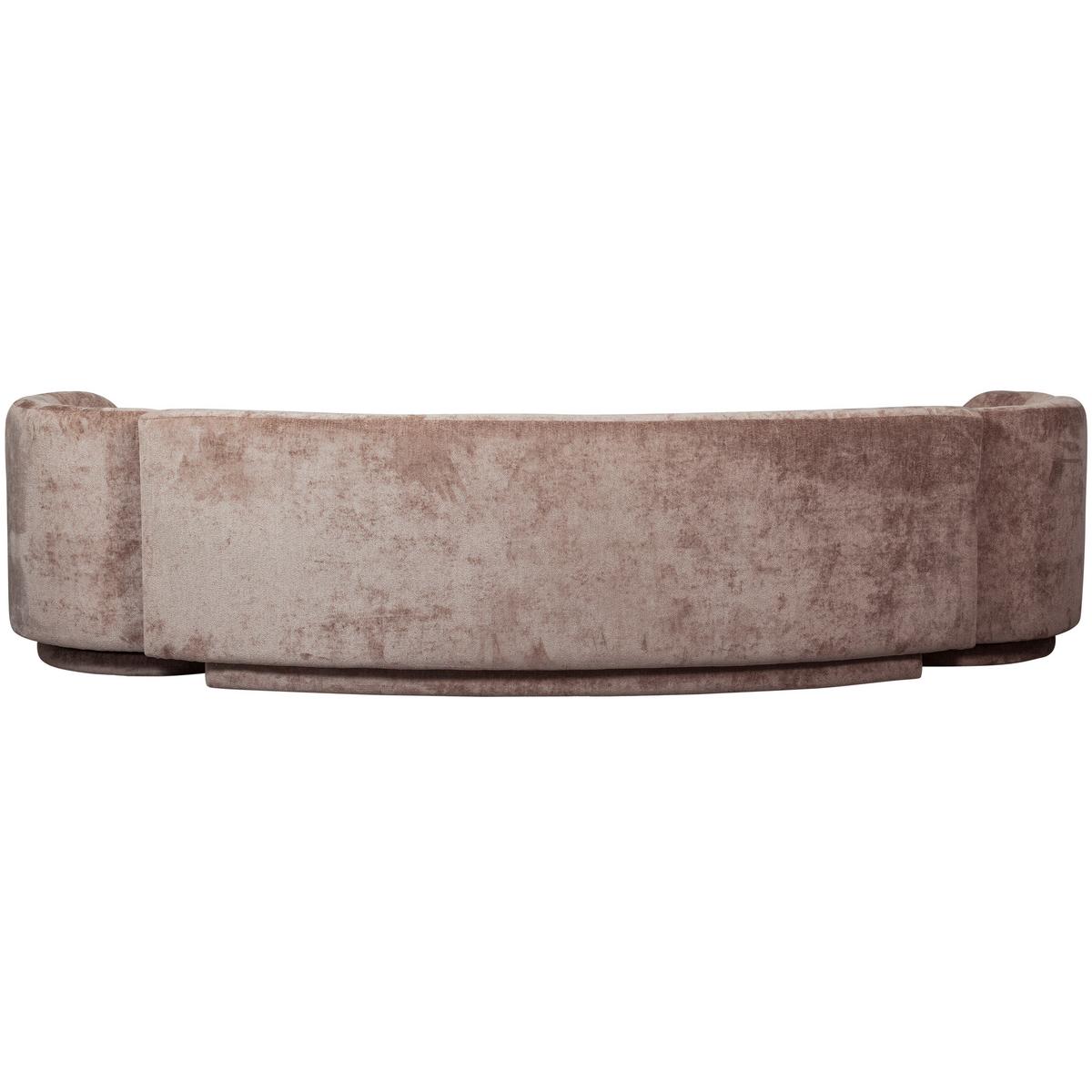 Bigsofa Popular Taupe B: 290 cm - Taupe, Design, Textil (290/72/97cm) - Livetastic