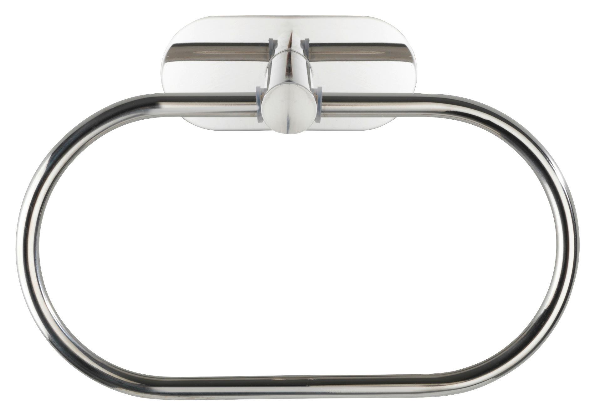 Handtuchhalter Turbo in Chromfarben - Chromfarben, Modern, Metall (20,5/12,5/7,5cm) - Mömax