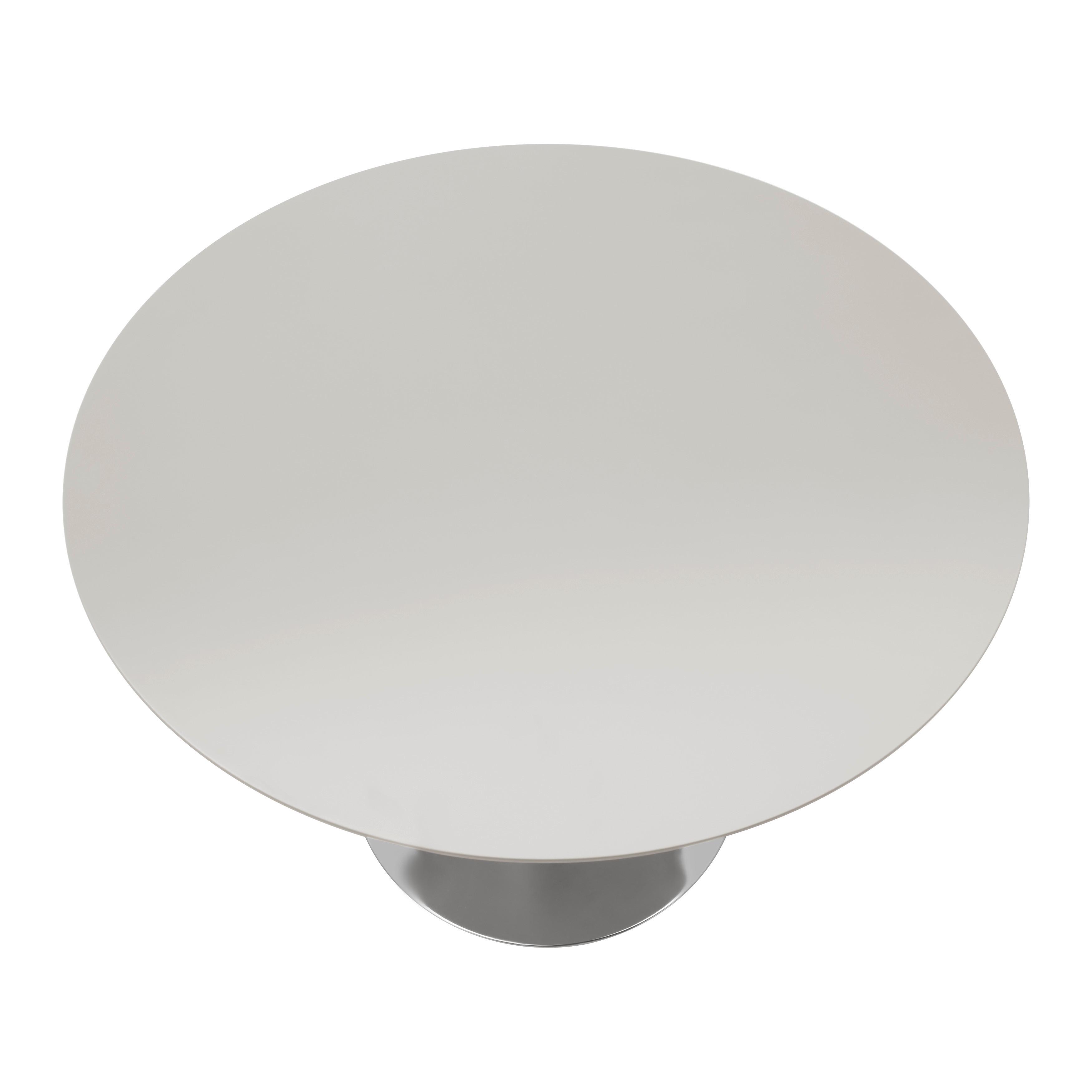 MATBORD CAITLYN - kromfärg, Design, metall/trä (100/75cm) - Mömax