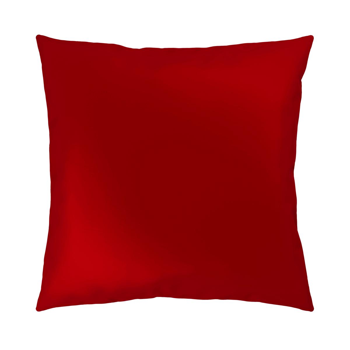 Bettwäsche Xenia Uni Rot ca. 135x200cm - Rot, MODERN, Textil (135/200cm) - Premium Living