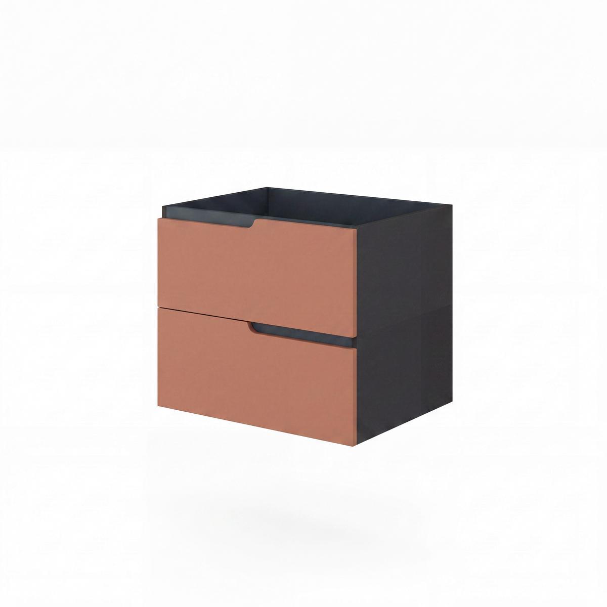 Element Ispod Umivaonika Winter - crna/antracit, Moderno, drvni materijal (60/51/46cm)