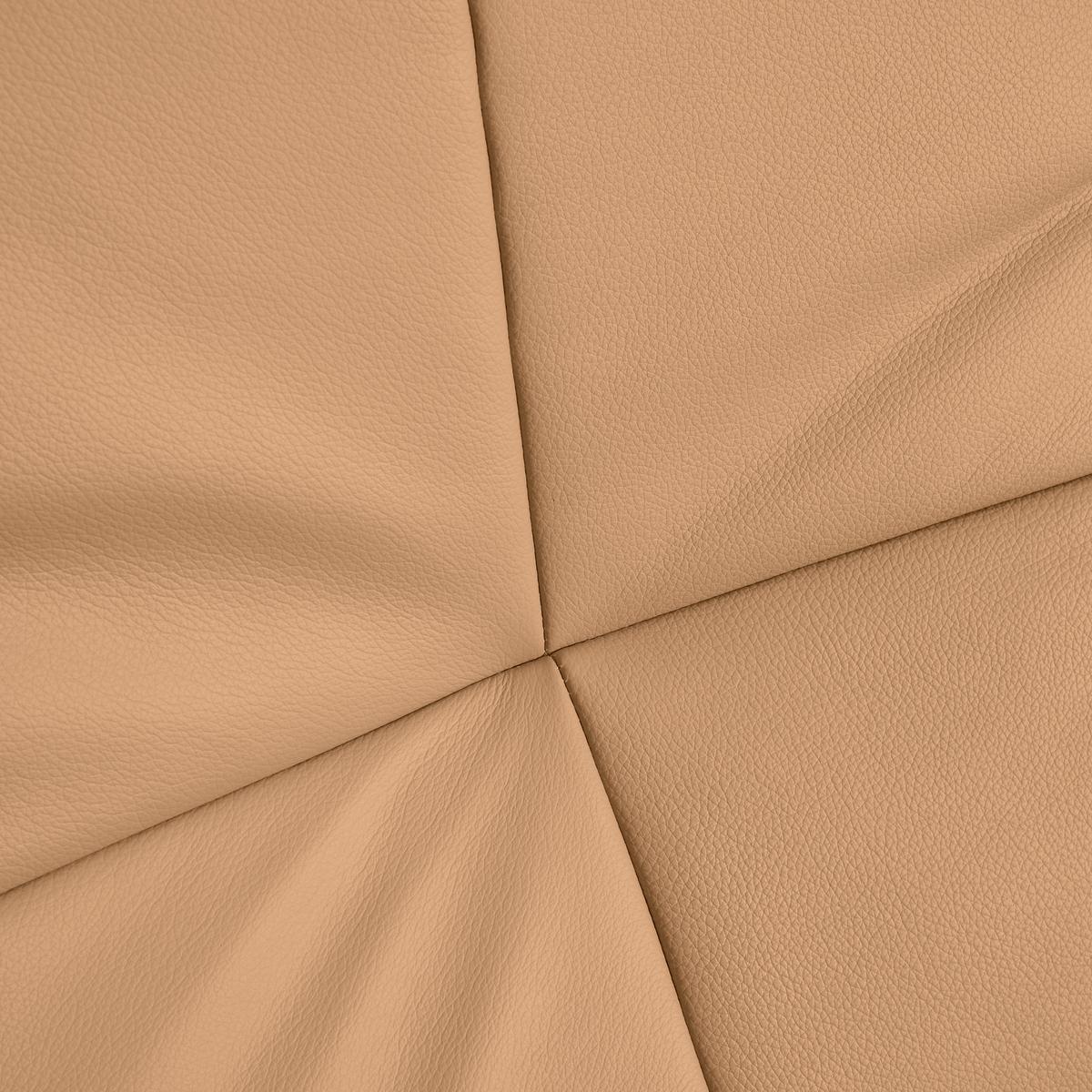 Relaxsessel Sitting 2 Fango - Chromfarben/Fango, MODERN, Leder (70/111/80cm) - Premium Living