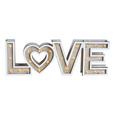 LED-Dekoleuchte Love, max. 0,06 Watt - ROMANTIK / LANDHAUS, Holz/Kunststoff (34/3,2/9cm) LED-Dekoleuchte Love, max. 0,06 Watt - ROMANTIK / LANDHAUS, Holz/Kunststoff (34/3,2/9cm)