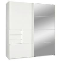 Ormar S Kliznim Vratima Oldenburg - bijela, Konvencionalno, drvni materijal/metal (180/198/64cm) - Modern Living