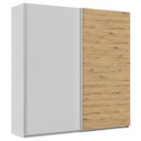 DULAP USI CULISANTE FELDKIRCH - gri deschis/stejar Artisan, Modern, material pe bază de lemn (225/229/62cm)