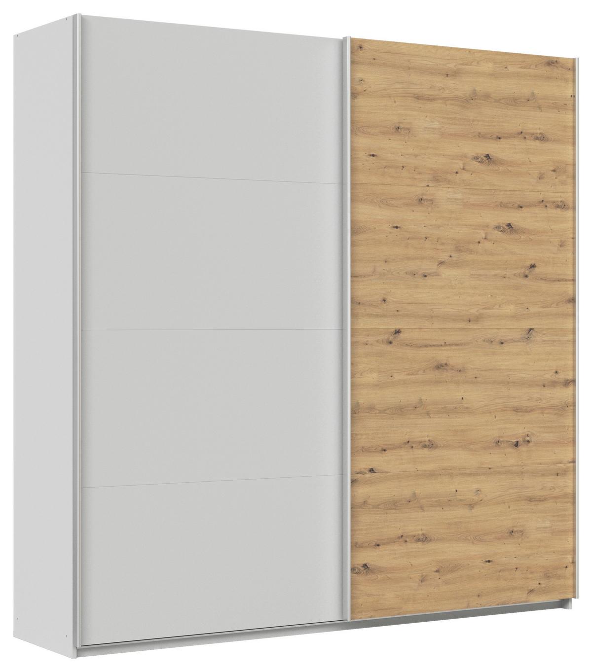 DULAP USI CULISANTE FELDKIRCH - gri deschis/stejar Artisan, Modern, material pe bază de lemn (225/229/62cm)