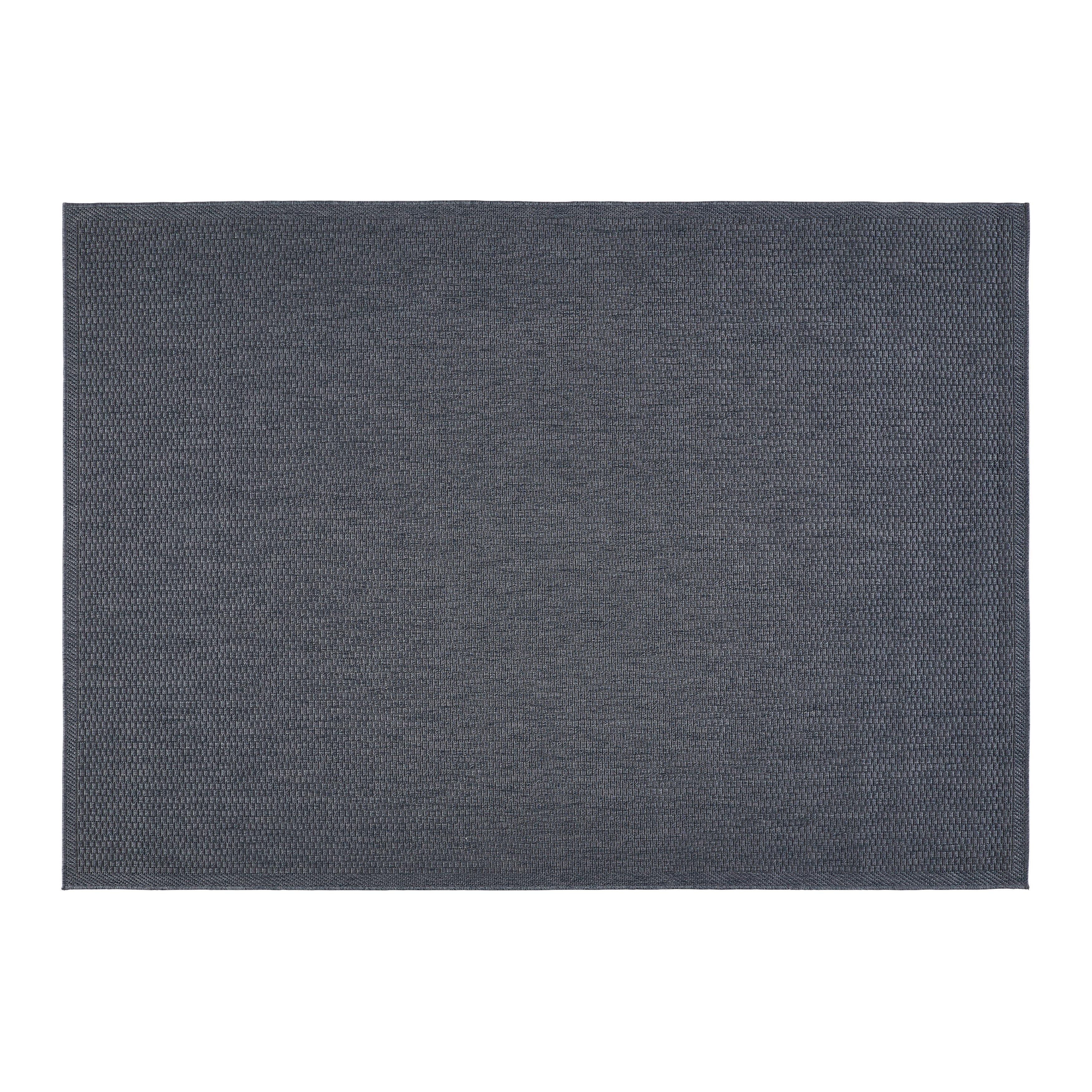 FLATVÄVD MATTA TORONTO 3 - antracit, Modern, textil (160/230cm) - Mömax