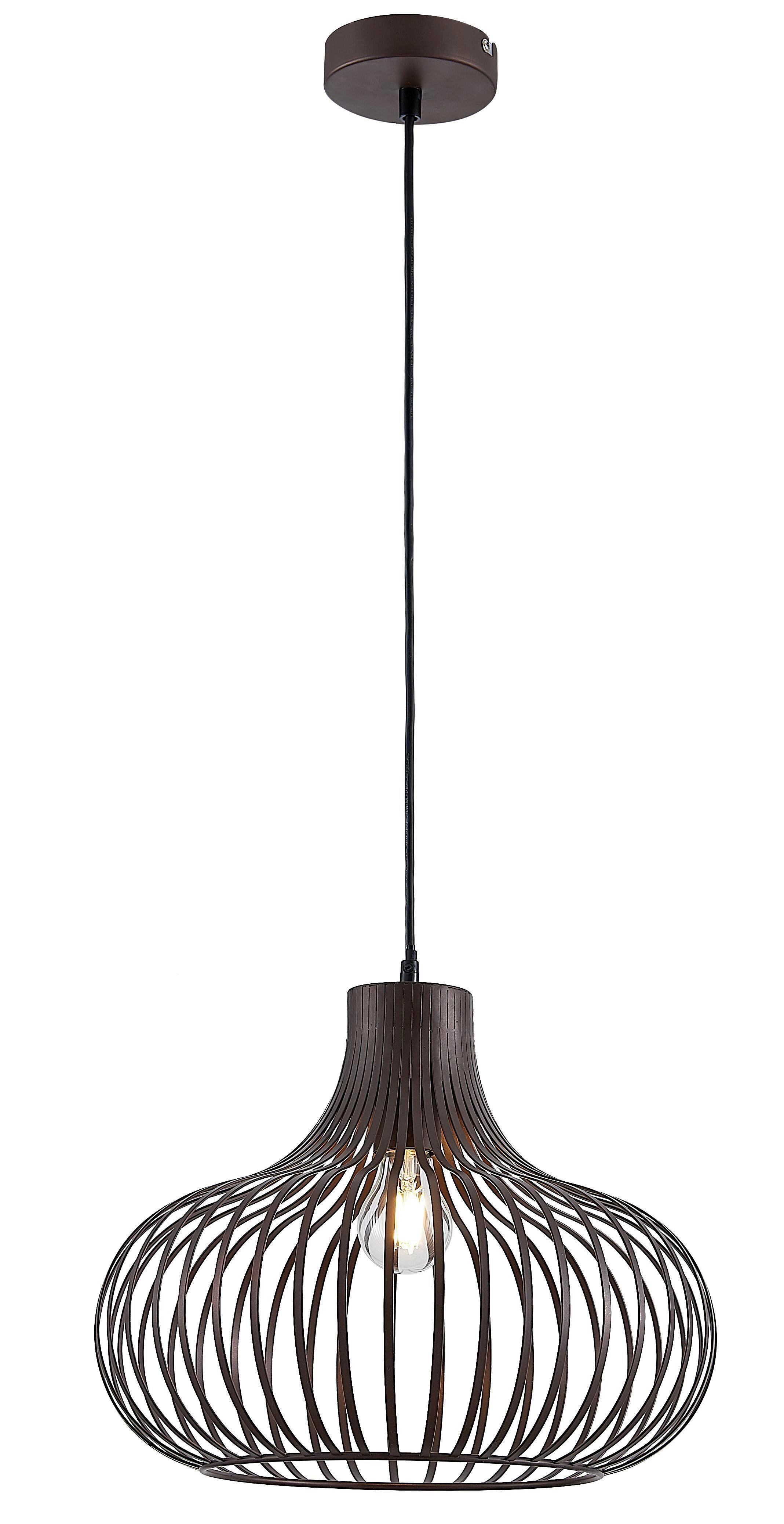 LAMPA WISZĄCA 33370111X MATEO - kolor rdzawy, Basics, metal (40/150cm)