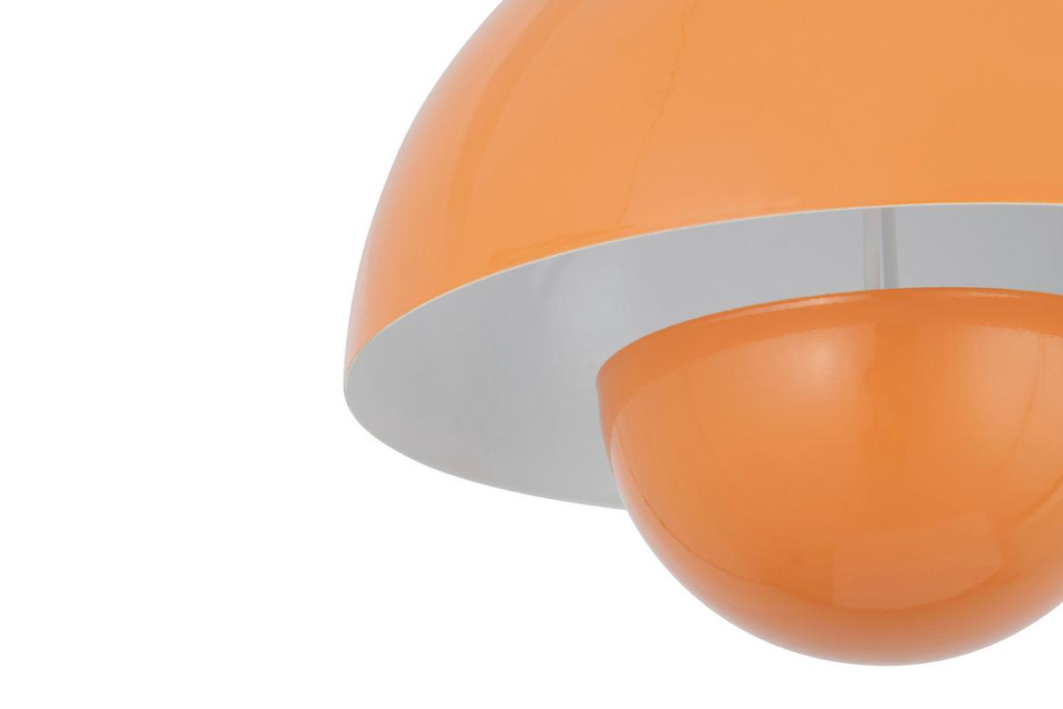 LAMPA SUFITOWA KAREN - pomarańczowy, Design, metal (23/20cm) - Collet's Monde