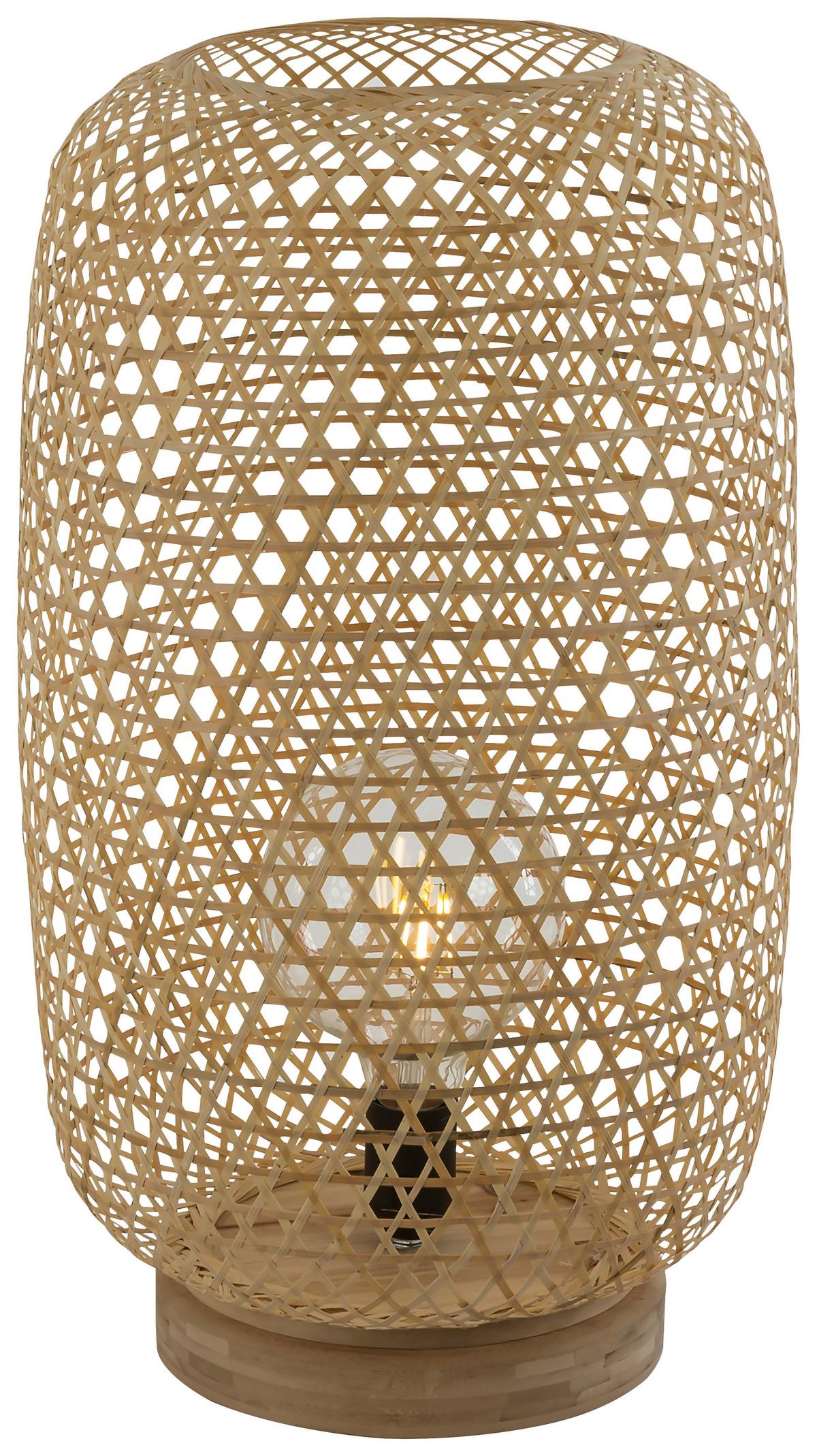Namizna Svetilka 15367s Mirena - naravne barve, Natur, naravni materiali (31/55cm) - Globo