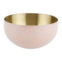 Bol de amestecare 550 ml Betty - roz/șampanie, Modern, metal (12,5/6,4cm) - Mömax