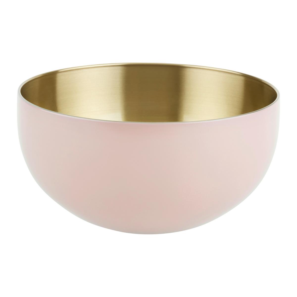 Bol de amestecare 550 ml Betty - roz/șampanie, Modern, metal (12,5/6,4cm) - Mömax