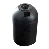 Lámpafoglalat 0708h - fekete, műanyag (3cm)