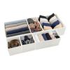 FÖRVARINGSLÅDOR SET INSIDE -EXT- - vit, Klassisk, textil/plast - Mömax