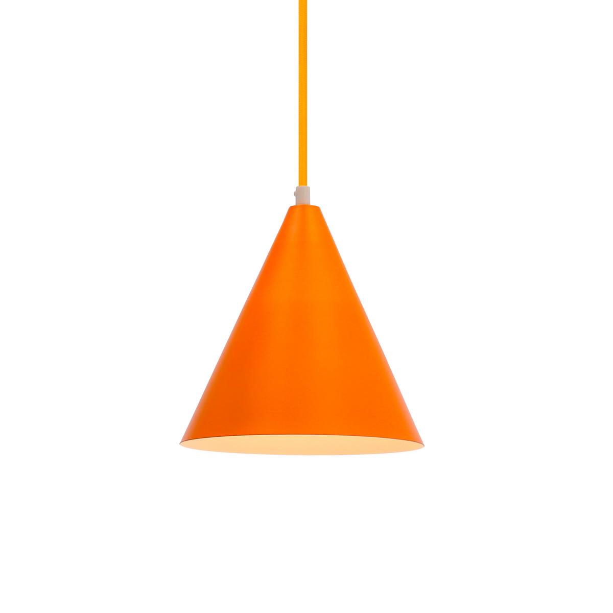 Viseća Svjetiljka Voss - bijela/tamno žuta, Trend, metal (20/20/110cm)