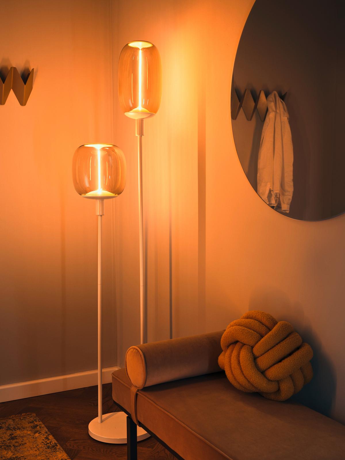 ŻARÓWKA LED VINTAGE 1906 BIG ELIPSE OVAL27 - kolor bursztynowy, Konventionell, tworzywo sztuczne (20/37cm) - Ledvance
