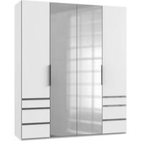 Ormar S Klasičnim Vratima Level 36 A - bijela/boje kroma, Moderno, drvni materijal (200/236/58cm) - Modern Living