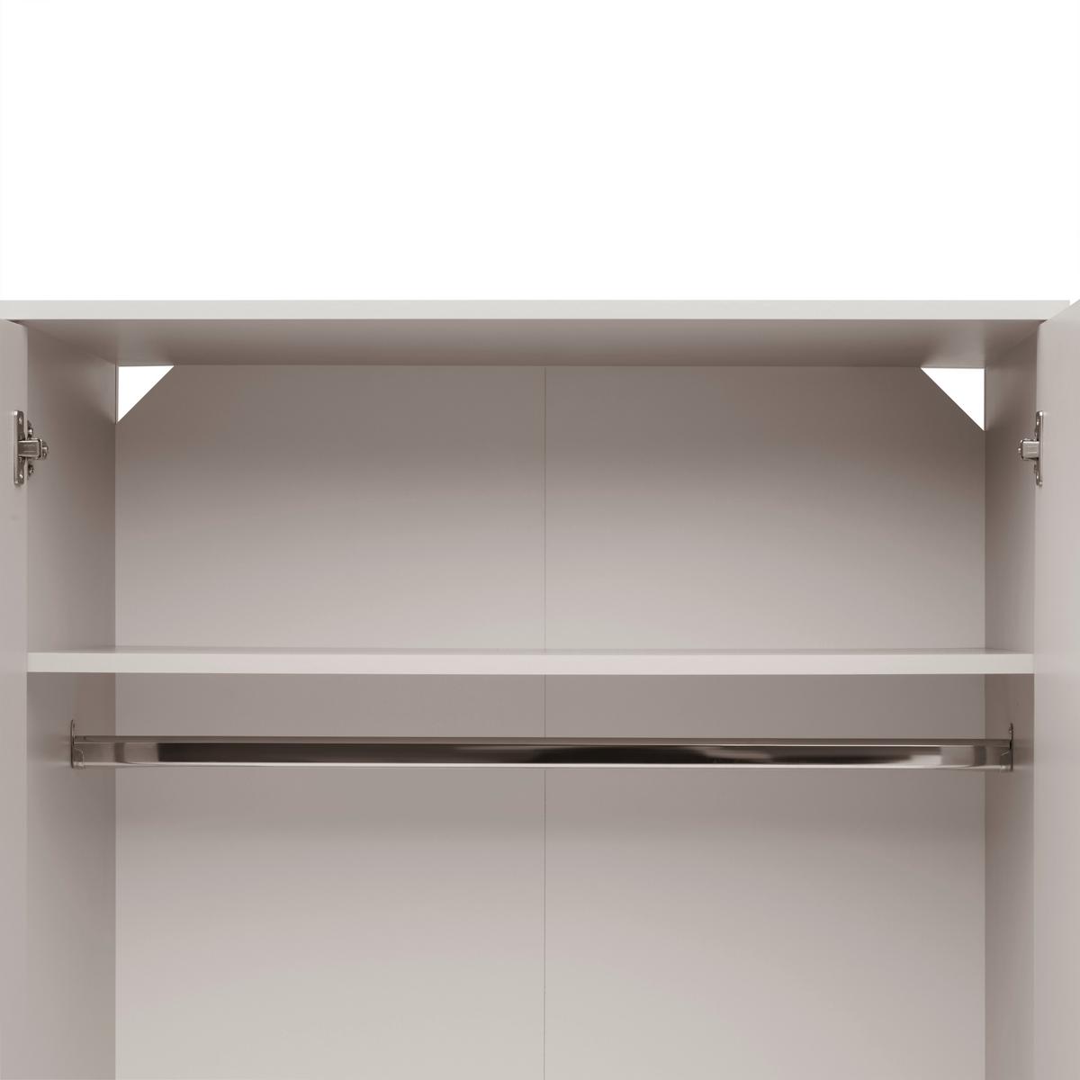 Drehtürenschrank Dune Kaschmir ca. 90x197x55cm - Kaschmir, MODERN, Holzwerkstoff/Metall (90/197/55cm) - Mömax