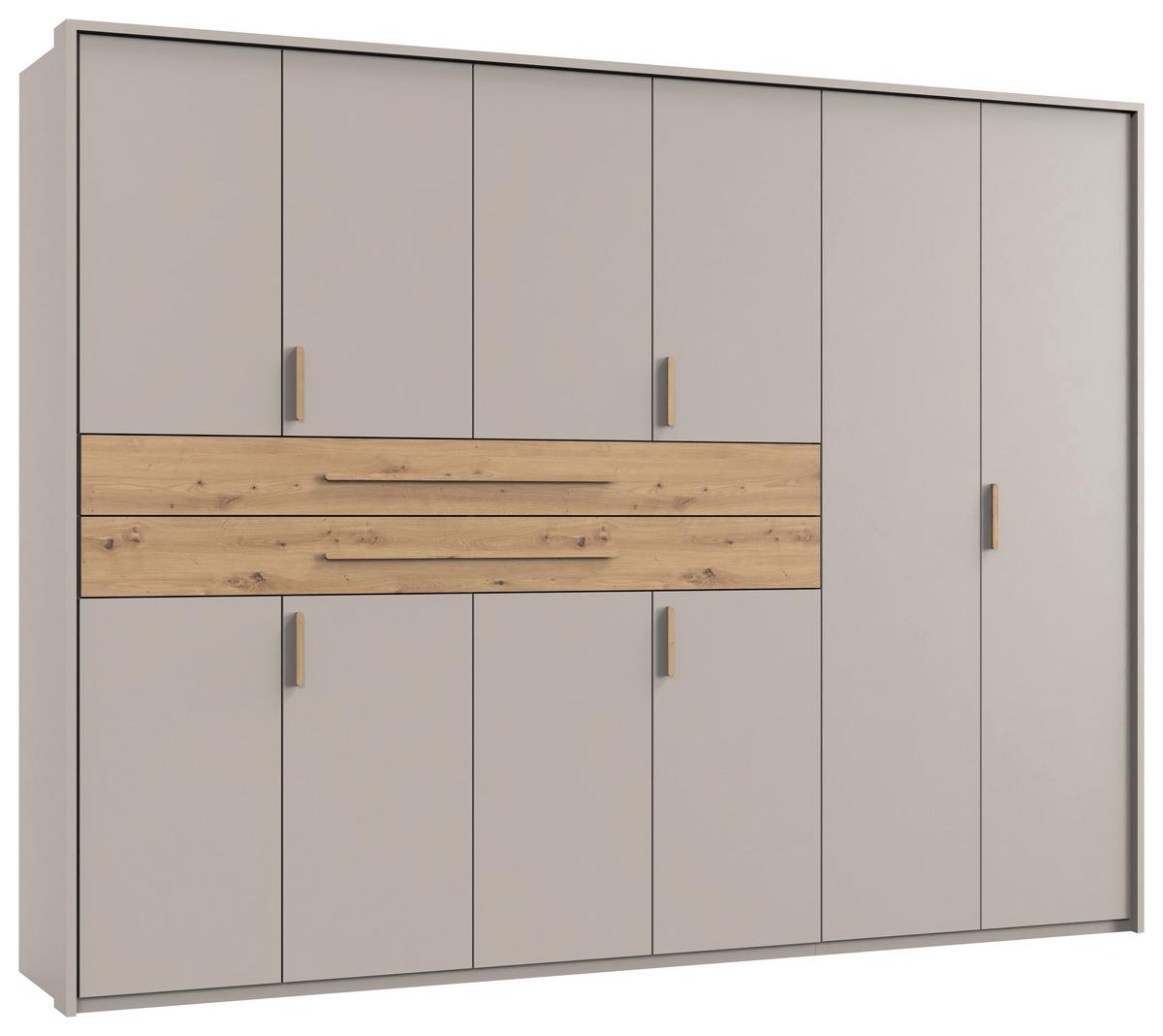 Ormar S Klasičnim Vratima Lumio - kašmir/hrast Artisan, Konvencionalno, drvni materijal (270/208/65cm) - Modern Living