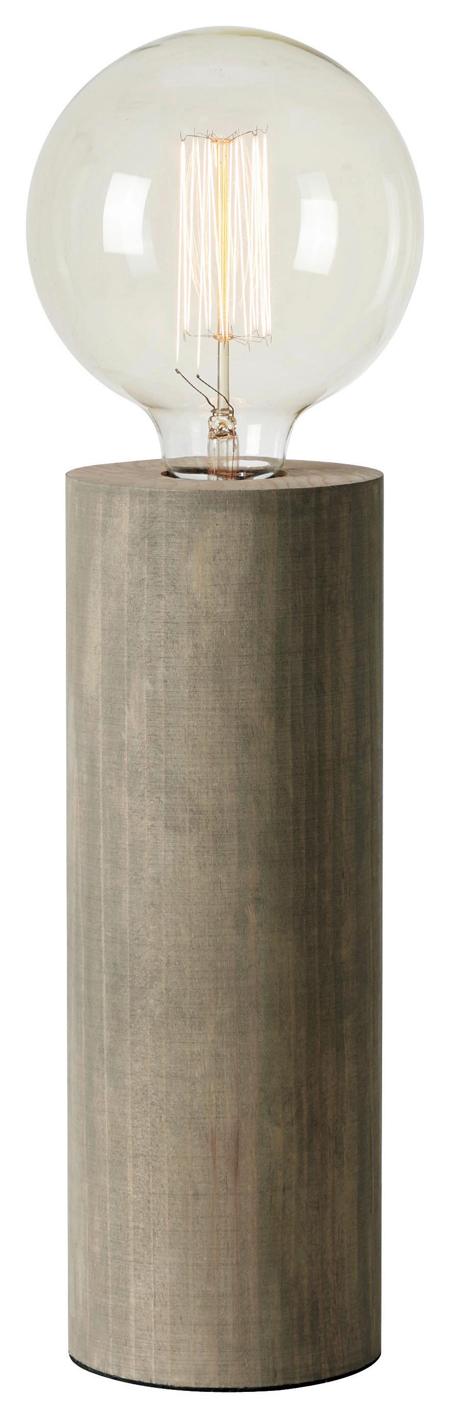 Tischleuchte Legna max. 40 Watt - Grau, Basics (20/30/35cm) - Markslöjd