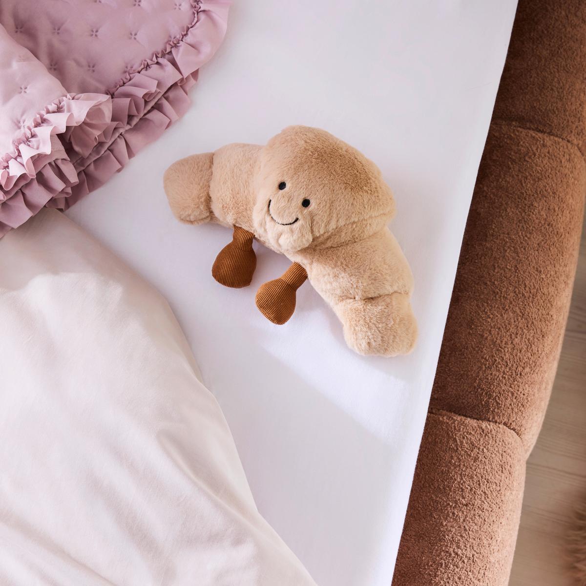 Plüschtier Croissi Braun - Braun, Textil (30/15cm) - Mömax