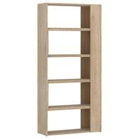 Etajeră MOTUS - culoare lemn stejar, Modern, material pe bază de lemn (82-146/180/35cm) - Modern Living