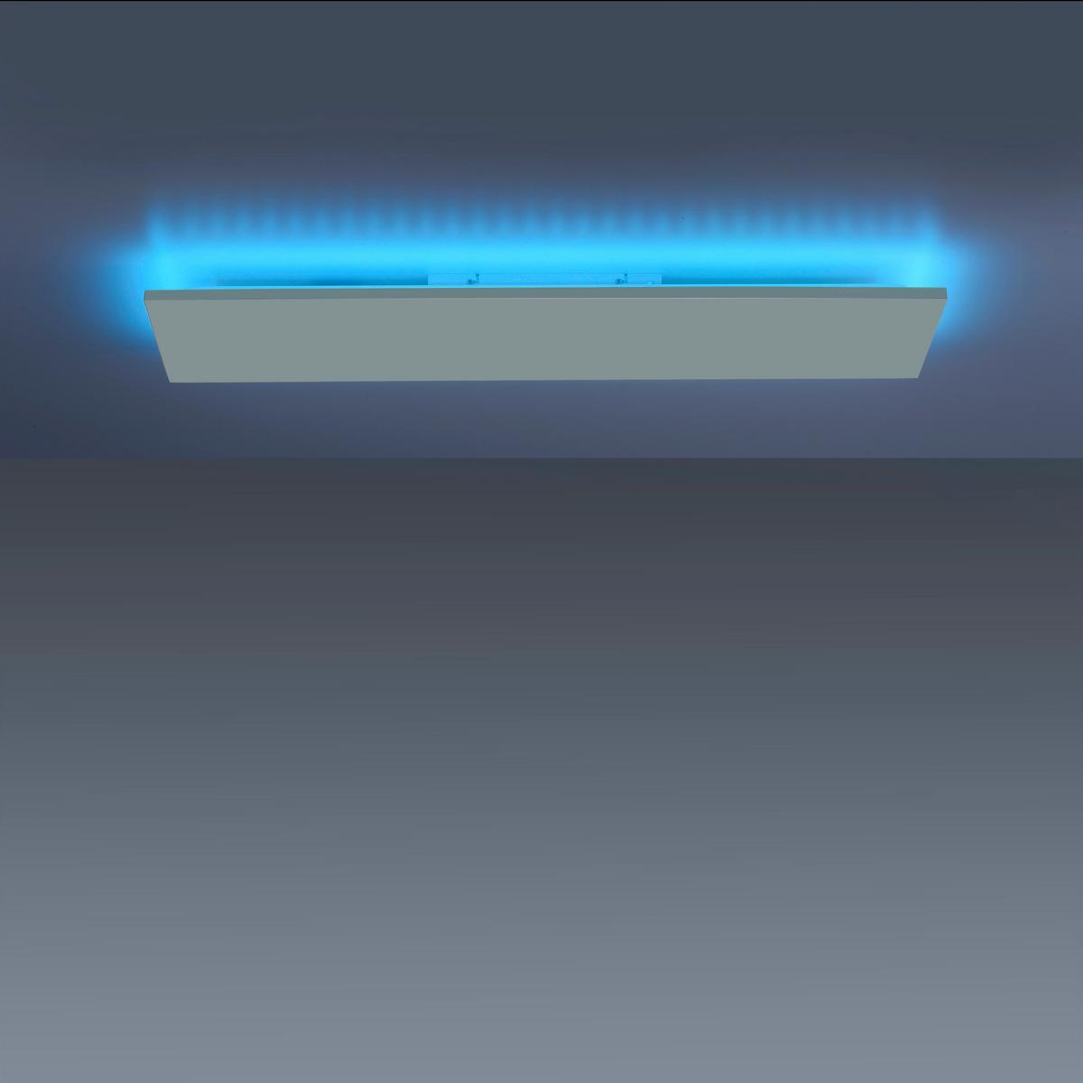 Deckenleuchte Gustav max. 35 Watt - Weiß, Design, Kunststoff/Metall (100/25/6,2cm)