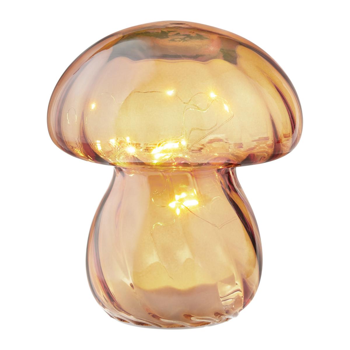 Led Díszlámpa Bonnie - üveg (13/15.5cm)