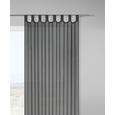 Zavesa Z Zankami Hanna - antracit, tekstil (140/245cm) - Mömax modern living