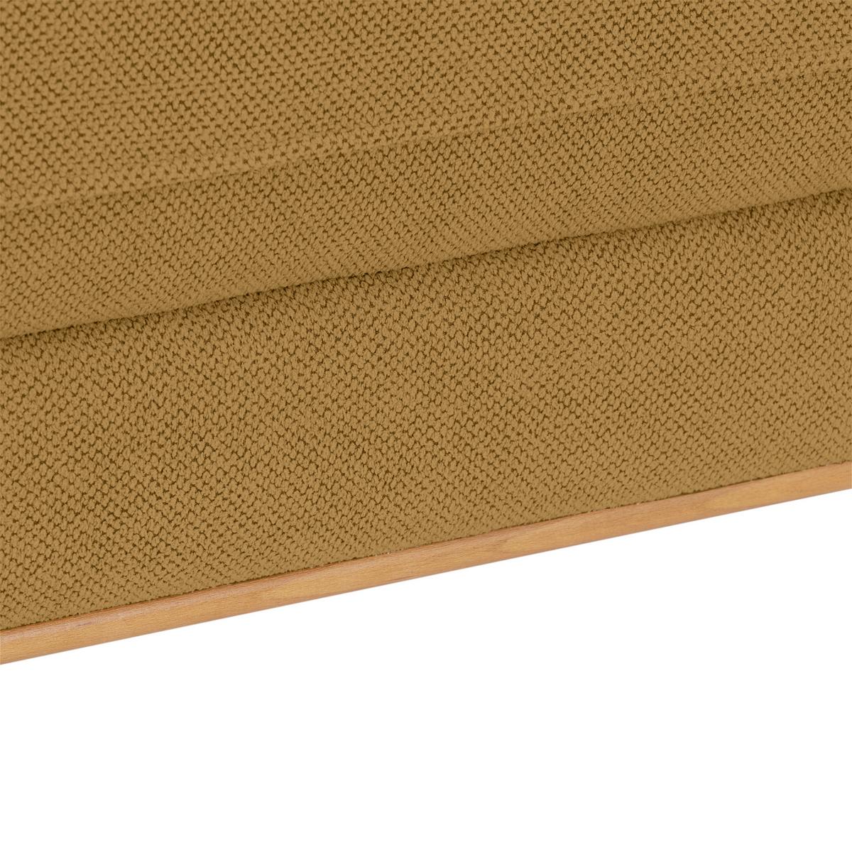 Coltar BERGAMO - galben, Modern, textil (238/162cm) - Mömax