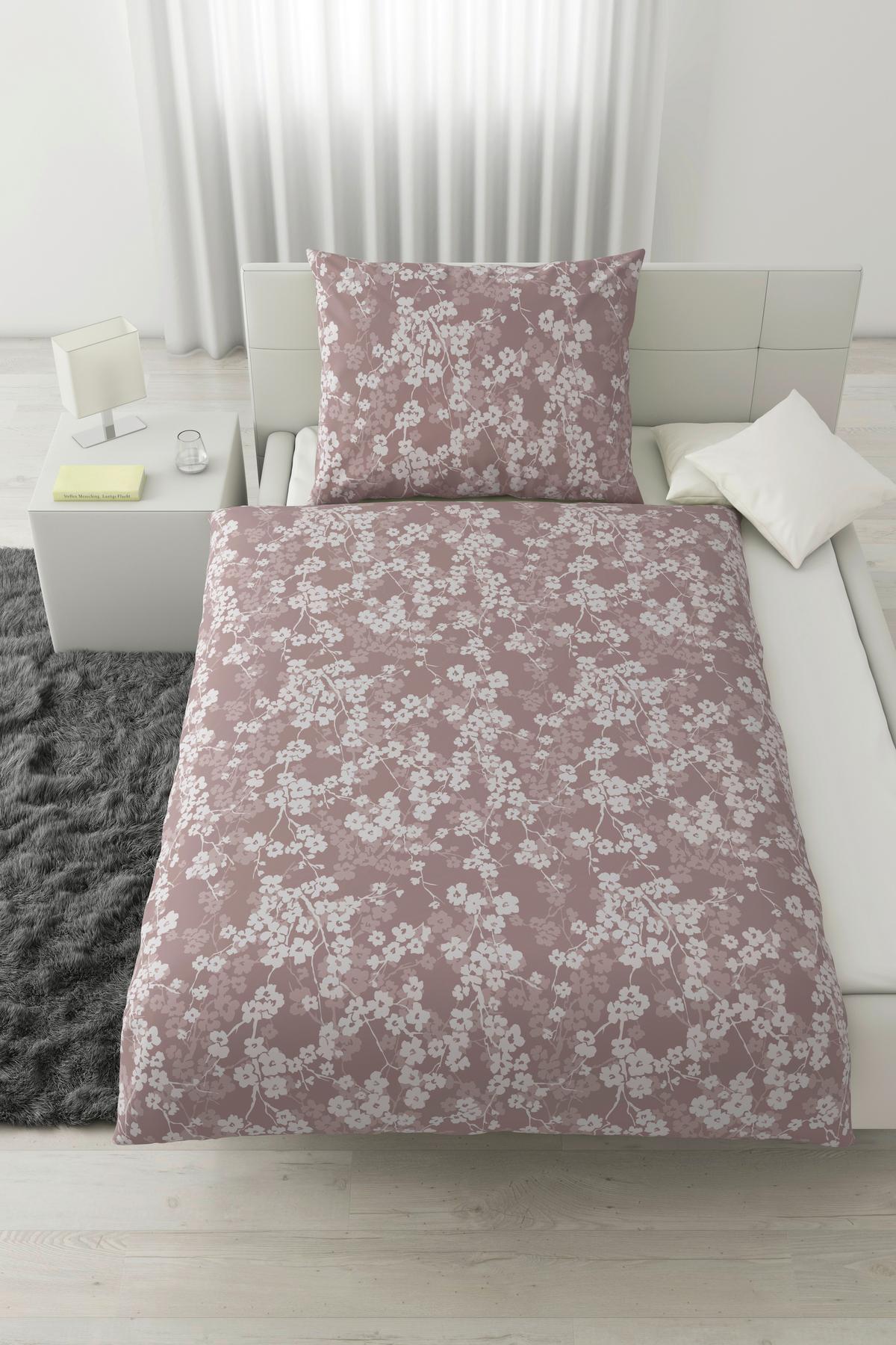 Lenjerie de pat Catrin, cca. 140x200/50x70 cm - mov, Lifestyle, textil (140/200cm) - Modern Living