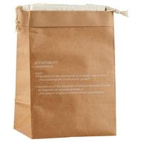 Večnamenske Vrečke Food Bag - Potatoe - naravne barve, Moderno, papir (23/32/16cm) - ecoTree