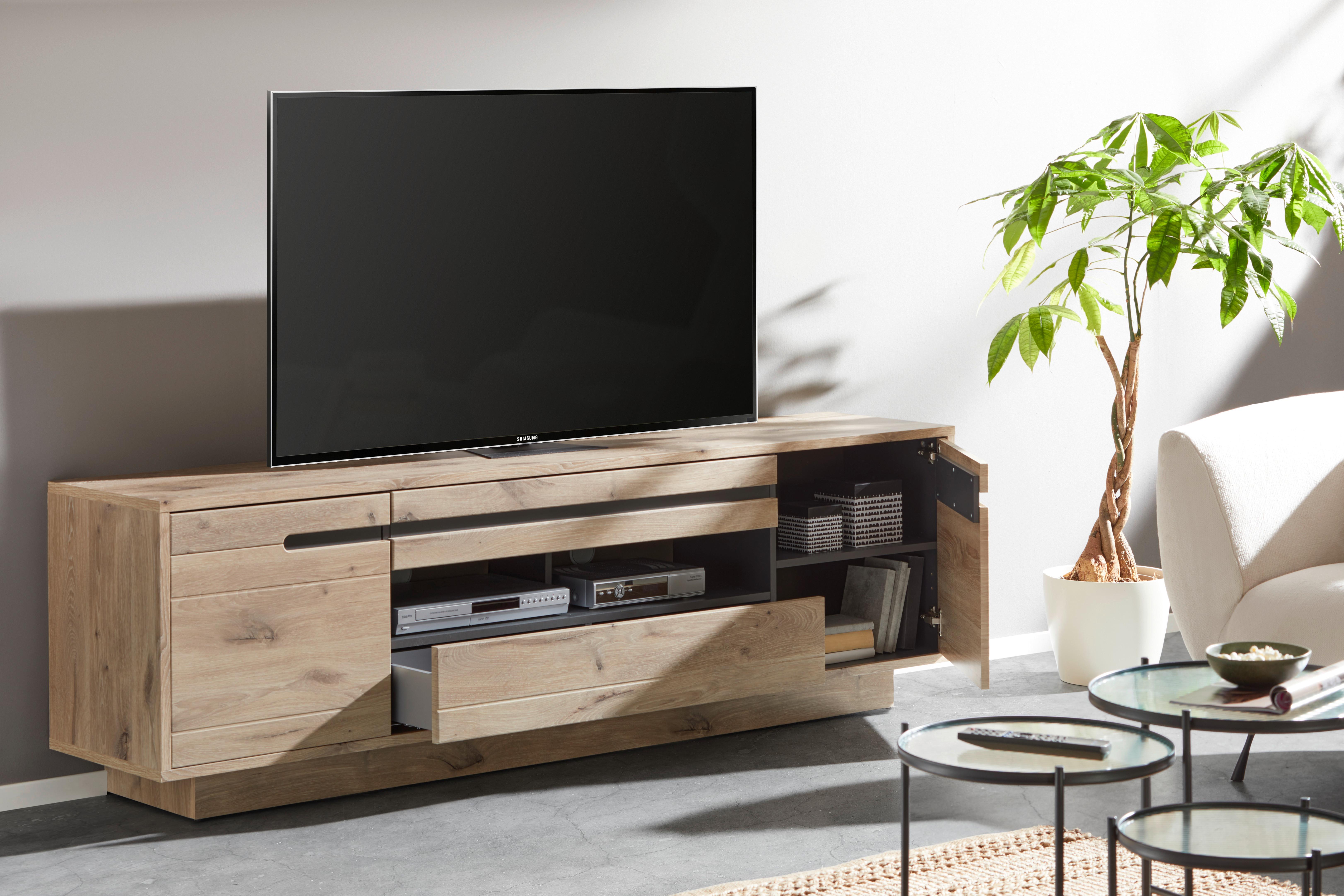 Tv-elem Bellano - Modern, faalapú anyag (205/63/44cm) - Mömax