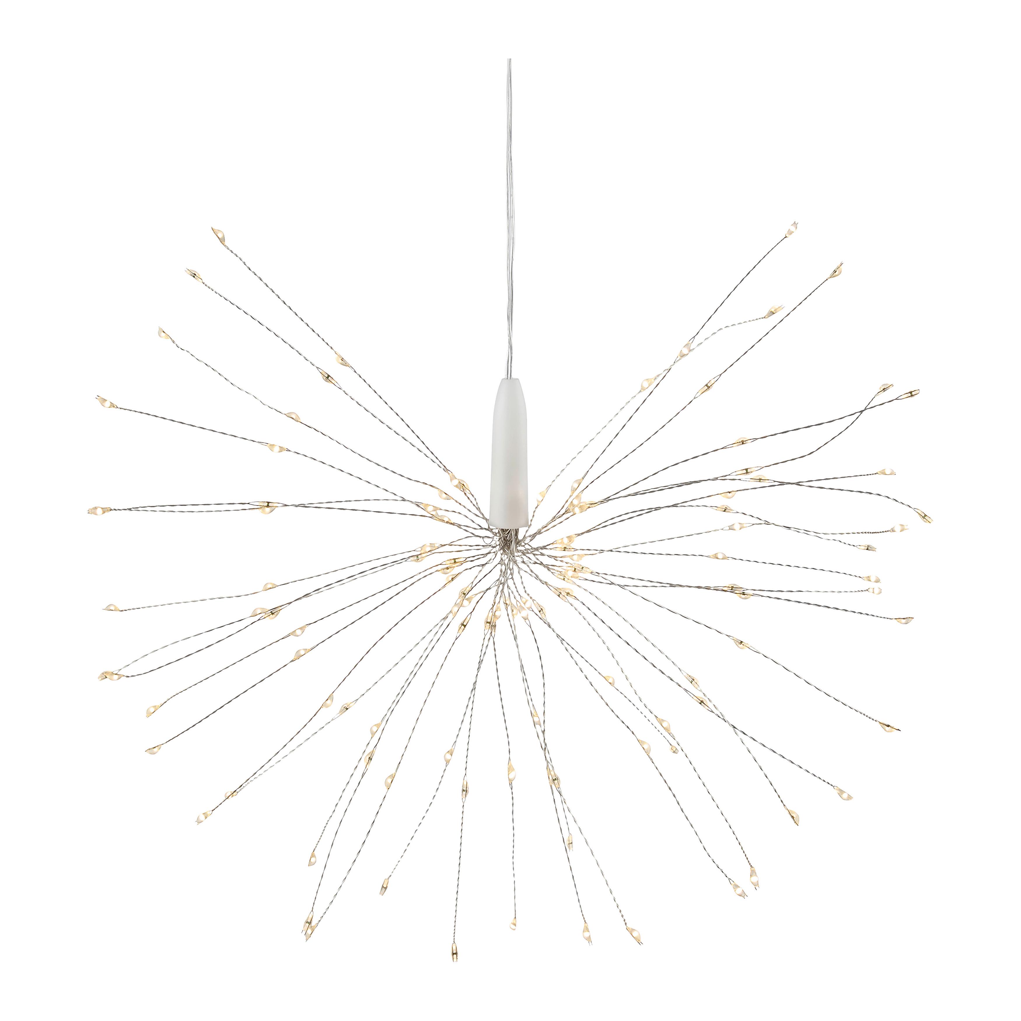 Lichterkette Sparkle max. 0,9 Watt - Transparent, Kunststoff/Metall (23cm) - Mömax