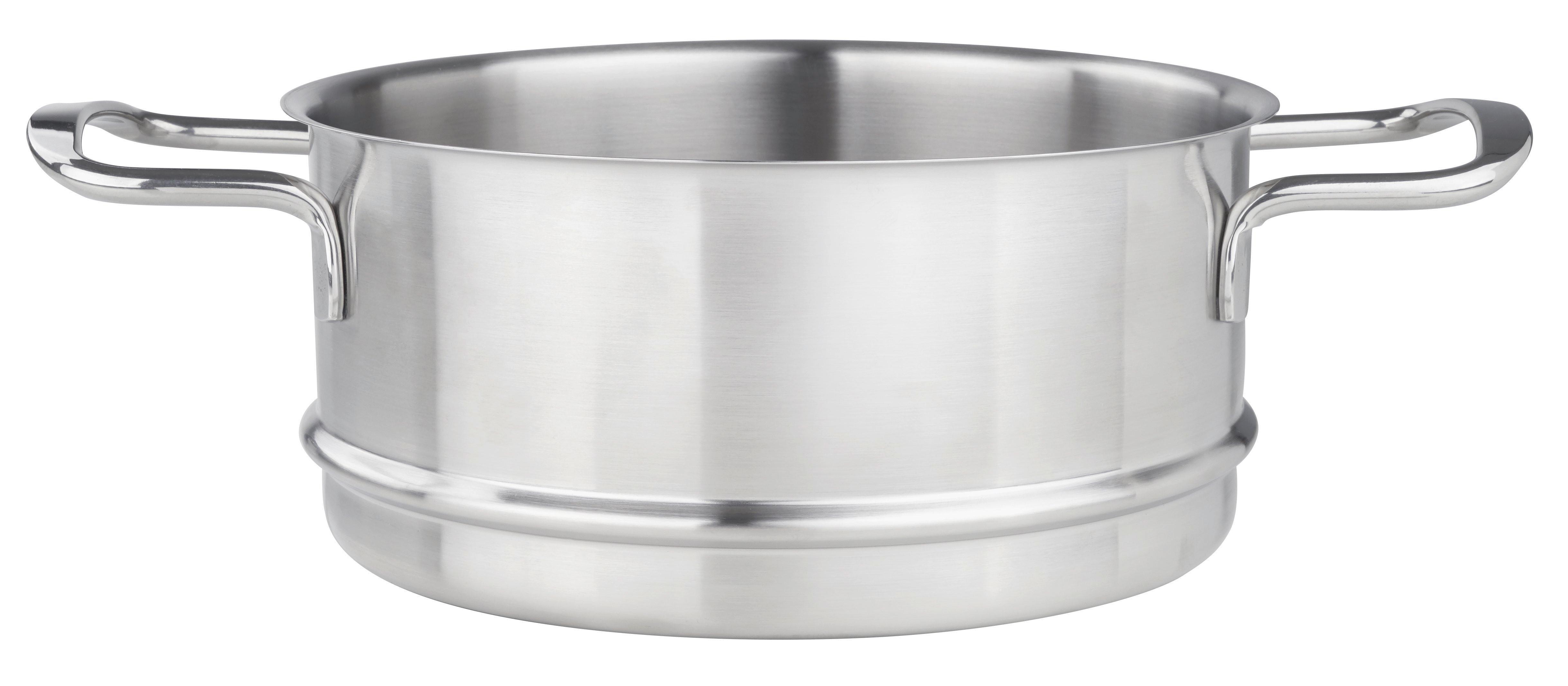 Oală fiert legume la abur Munich 2,5L - culoare inox, Design, metal (20cm) - Chefkoch+Fackelmann